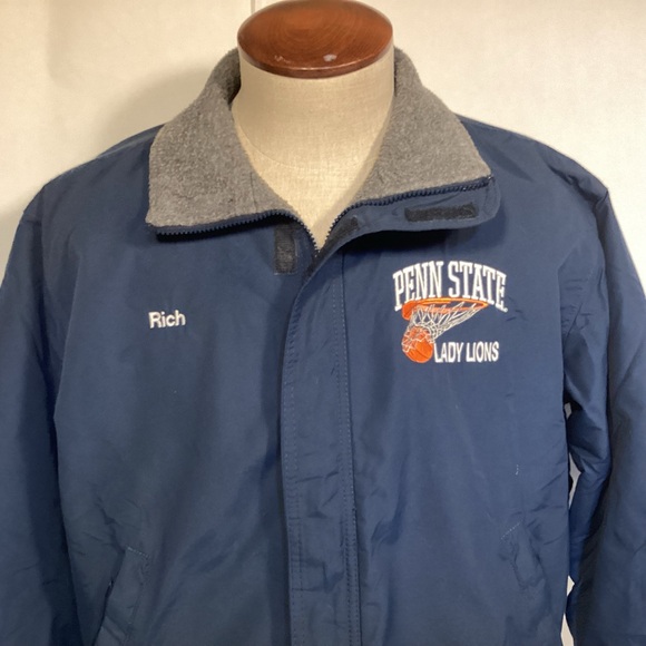 Vintage Penn State Lady Lions Basketball Men’s Jacket size large Sportsmaster - Picture 5 of 10